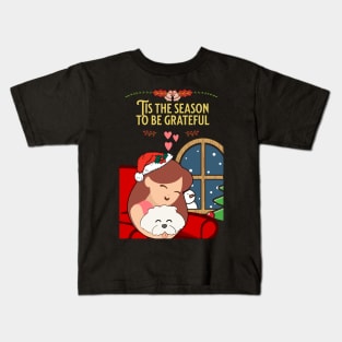 Tis the Season to be Grateful Kids T-Shirt